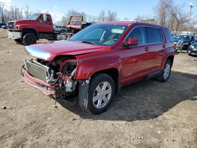 GMC TERRAIN SL 2015 with VIN 2GKALMEK7F6274989 - Photo from auction