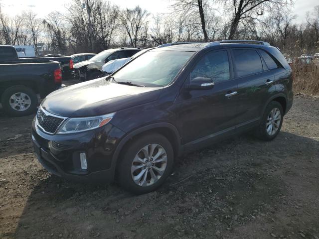 KIA SORENTO EX 2014 with VIN 5XYKU4A79EG515449 - Photo from auction