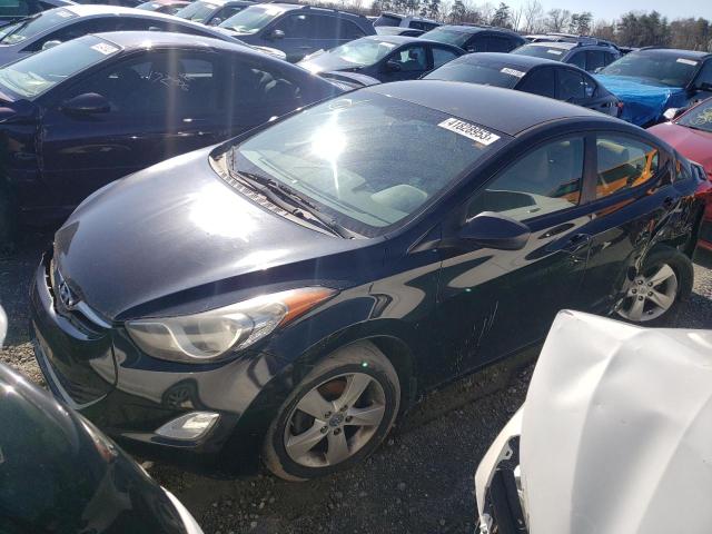 HYUNDAI ELANTRA GL 2013 with VIN KMHDH4AE8DU587795 - Photo from auction