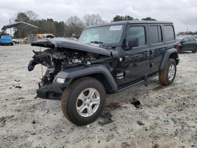 JEEP WRANGLER U 2018 with VIN 1C4HJXDG0JW110898 - Photo from auction