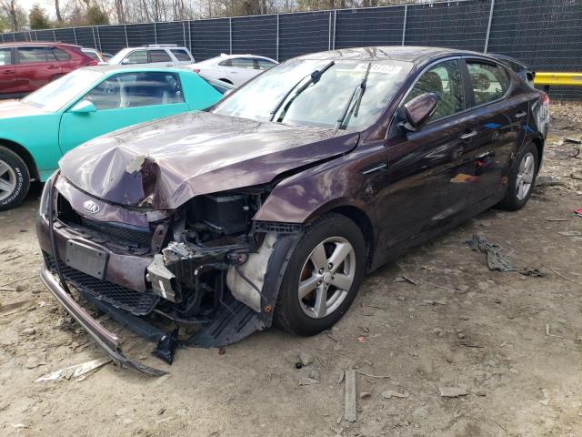 Photo 1 from auction – 2014 KIA OPTIMA LX with VIN 5XXGM4A74EG321616
