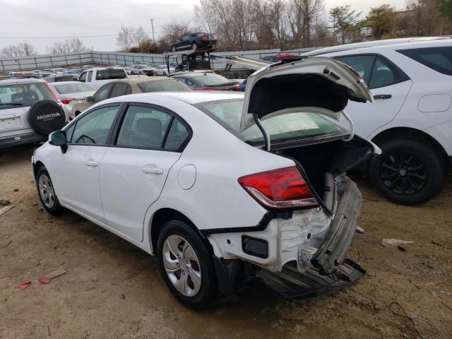 Photo 2 from auction – 2013 HONDA CIVIC LX with VIN 19XFB2F55DE039988