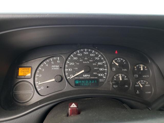 Photo 9 from auction – 2002 CHEVROLET AVALANCHE with VIN 3GNEK13T52G270794