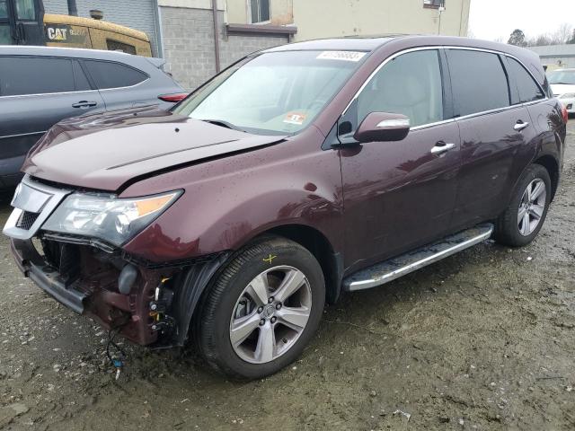 Photo 1 from auction – 2013 ACURA MDX TECHNO with VIN 2HNYD2H35DH516223
