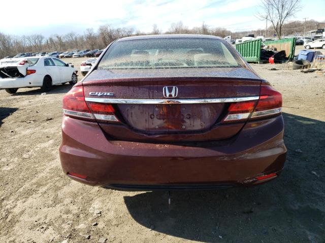 Photo 6 from auction – 2013 HONDA CIVIC LX with VIN 19XFB2F55DE238992