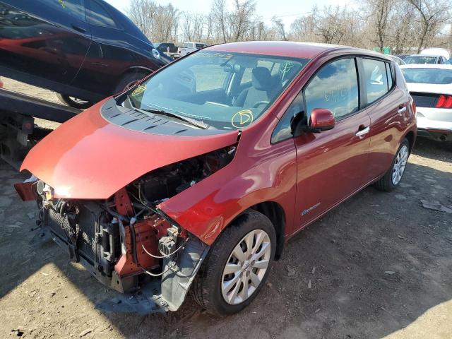 NISSAN LEAF S 2015 مع رقم تعريف المركبة 1N4AZ0CP2FC316015 - صورة من المزاد