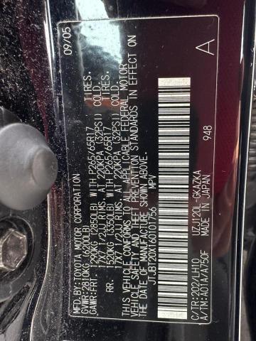 Photo 10 from auction – 2006 LEXUS GX 470 with VIN JTJBT20X160101756
