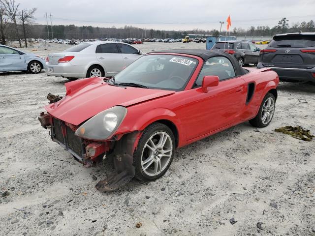 TOYOTA MR2 SPYDER 2000 with VIN JTDFR3209Y0016255 - Photo from auction