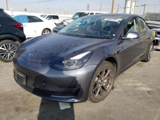 TESLA MODEL 3 2021 with VIN 5YJ3E1EA1MF092250 - Photo from auction