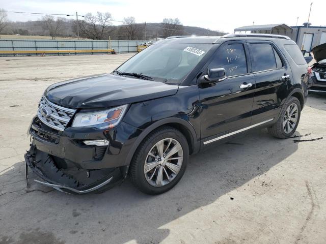 FORD EXPLORER L 2018 with VIN 1FM5K7F8XJGB11357 - Photo from auction