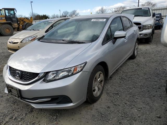 HONDA CIVIC LX 2015 with VIN 19XFB2F55FE252863 - Photo from auction