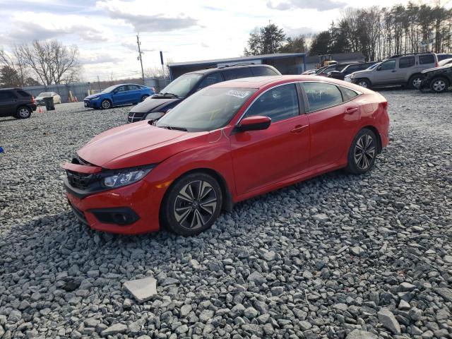 HONDA CIVIC EX 2017 with VIN 2HGFC1F48HH651127 - Photo from auction