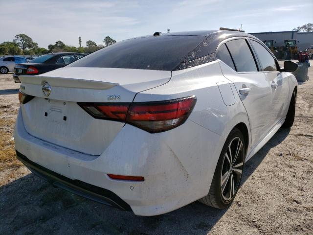 Photo 3 from auction – 2022 NISSAN SENTRA SR with VIN 3N1AB8DV7NY270992
