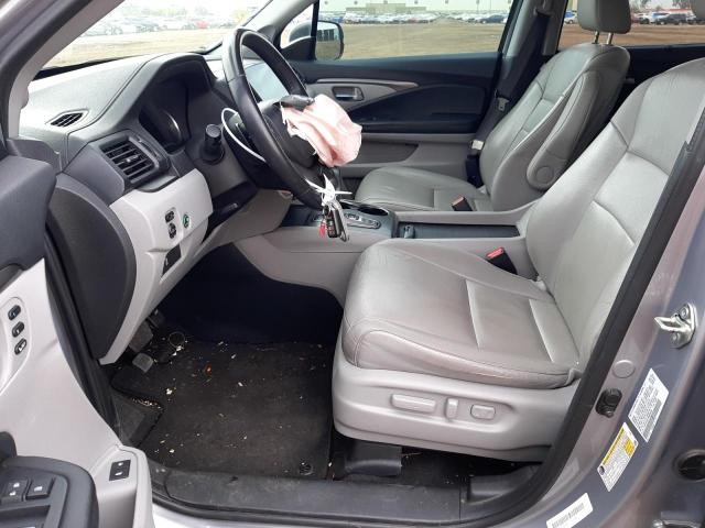 Photo 7 from auction – 2021 HONDA PILOT EXL with VIN 5FNYF5H57MB008358
