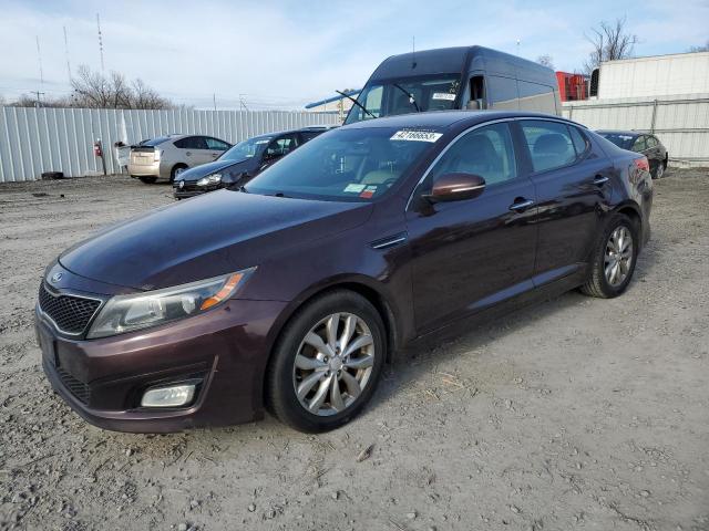 KIA OPTIMA EX 2014 with VIN 5XXGN4A71EG257645 - Photo from auction