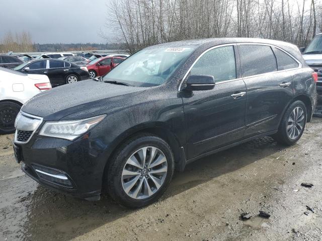 ACURA MDX TECHNO 2016 with VIN 5FRYD3H46GB018335 - Photo from auction