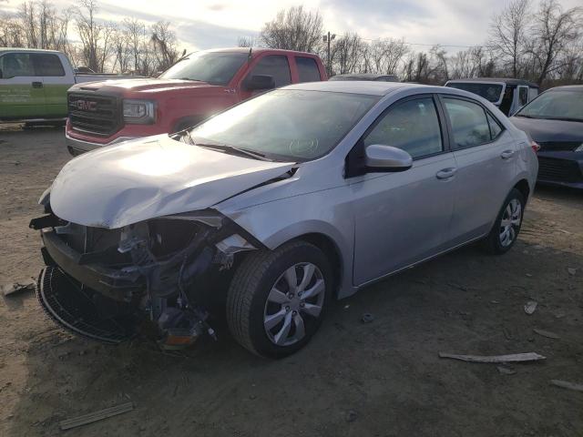 TOYOTA COROLLA L 2015 with VIN 2T1BURHE2FC384251 - Photo from auction