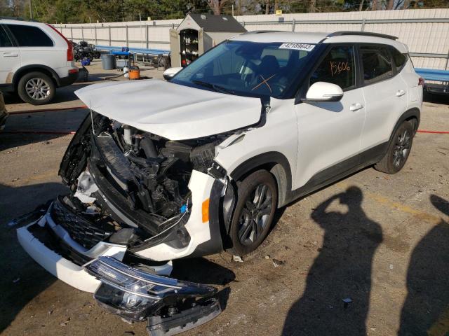 KIA SELTOS S 2023 with VIN KNDEU2AA5P7369225 - Photo from auction