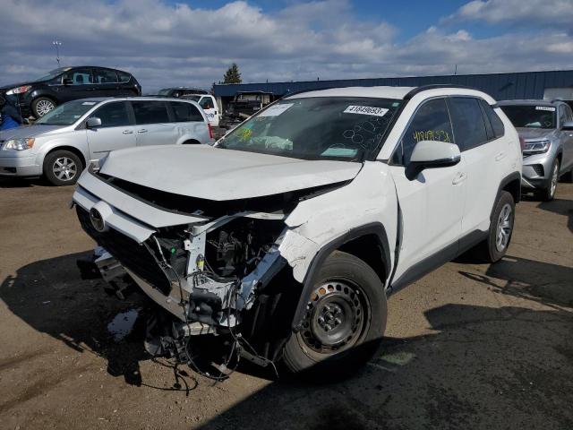 TOYOTA RAV4 LE 2021 with VIN 2T3K1RFV8MC089283 - Photo from auction
