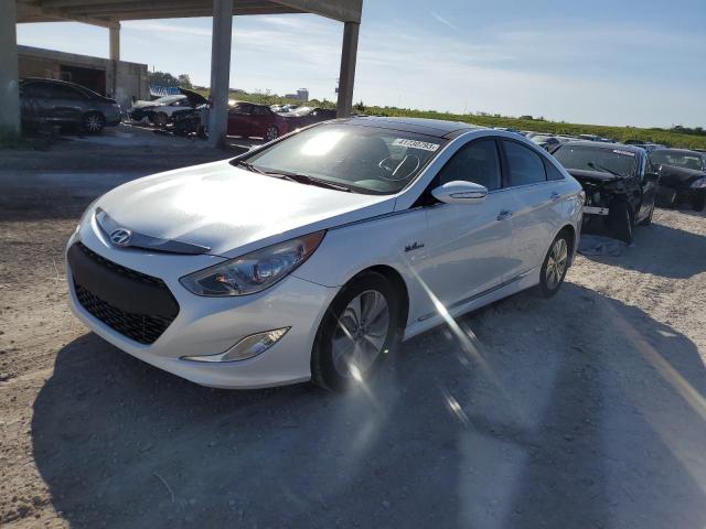 Photo 1 from auction – 2015 HYUNDAI SONATA HYB with VIN KMHEC4A43FA128088