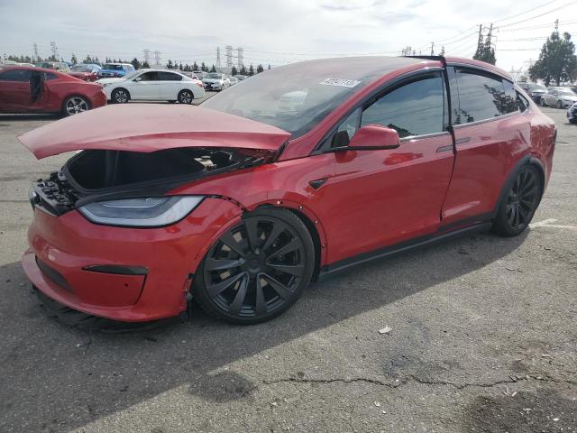 TESLA MODEL X 2022 with VIN 7SAXCAE55NF363289 - Photo from auction