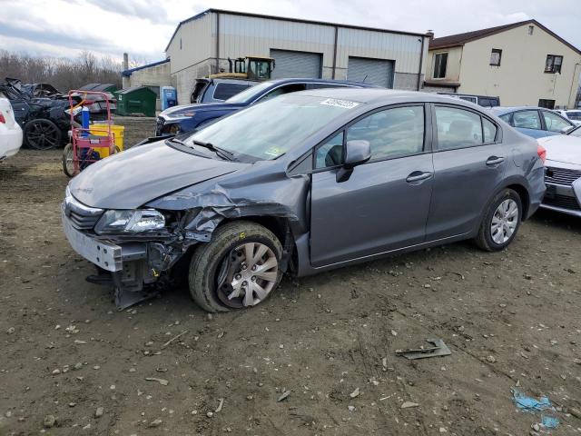 HONDA CIVIC LX 2012 with VIN 19XFB2F55CE346933 - Photo from auction