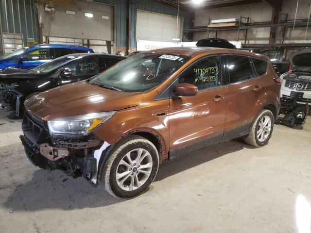 FORD ESCAPE SE 2017 with VIN 1FMCU9G90HUC52504 - Photo from auction