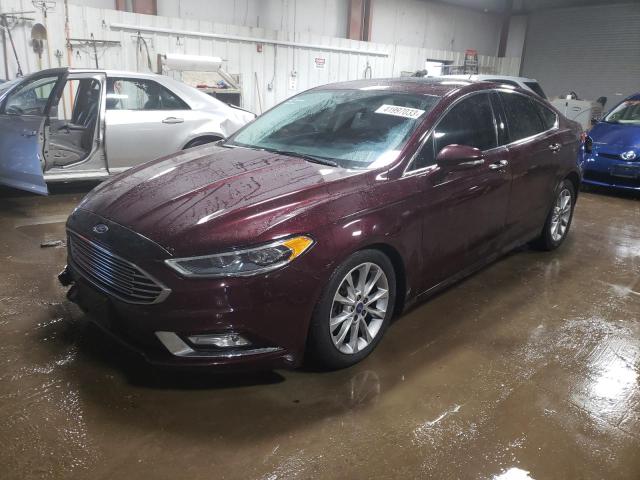 Photo 1 from auction – 2017 FORD FUSION SE with VIN 3FA6P0HD8HR245126