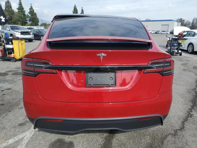 Photo 6 from auction – 2022 TESLA MODEL X with VIN 7SAXCAE55NF363289