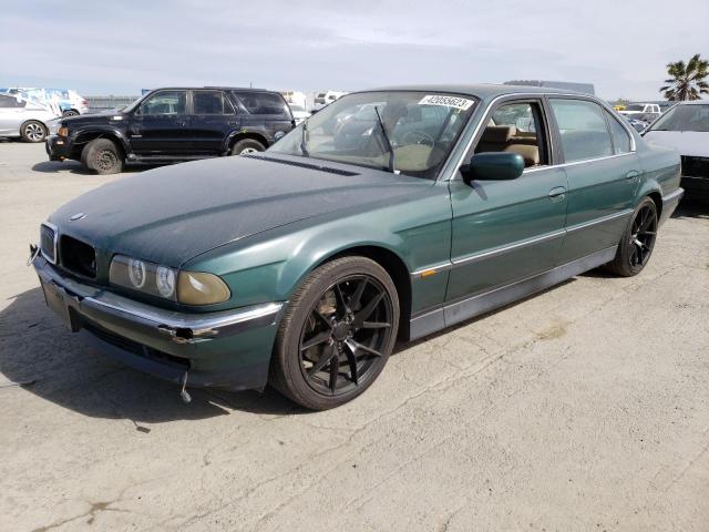 BMW 740 IL 1997 with VIN WBAGJ8323VDM07167 - Photo from auction