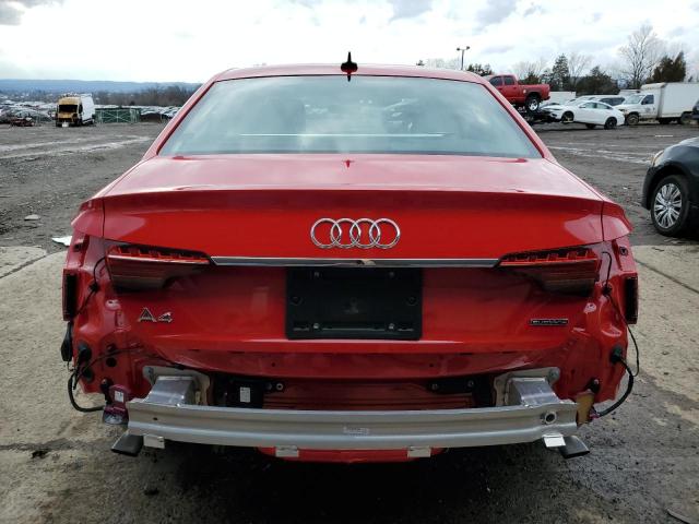 Photo 6 from auction – 2021 AUDI A4 PREMIUM with VIN WAUEAAF47MA029625