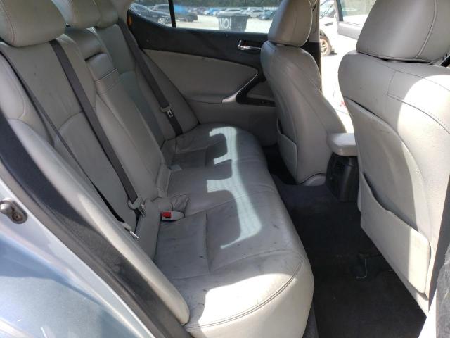 Photo 10 from auction – 2006 LEXUS IS 250 with VIN JTHBK262165017570