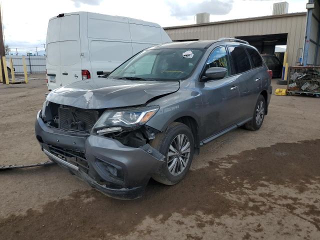 NISSAN PATHFINDER 2018 with VIN 5N1DR2MN8JC638310 - Photo from auction