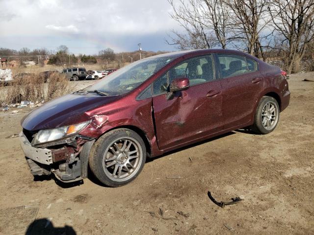 HONDA CIVIC LX 2013 with VIN 19XFB2F55DE238992 - Photo from auction
