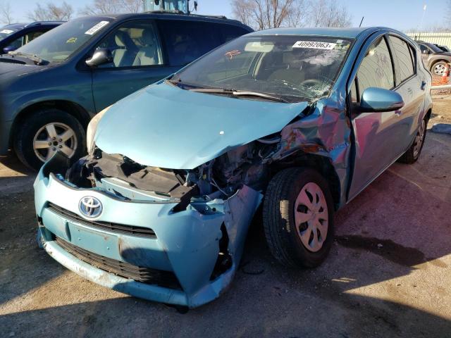 TOYOTA PRIUS C 2012 with VIN JTDKDTB34C1029084 - Photo from auction