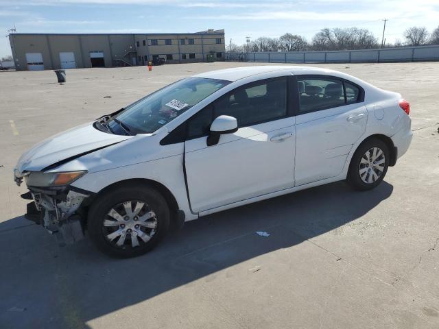 Photo 1 from auction – 2012 HONDA CIVIC LX with VIN 2HGFB2F5XCH583195