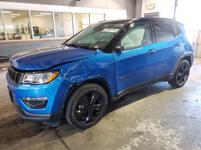 JEEP COMPASS LA 2021 with VIN 3C4NJCBBXMT505801 - Photo from auction