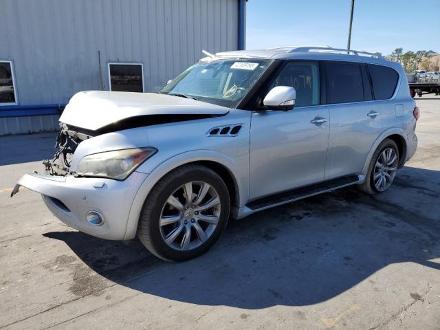 INFINITI QX56 2012 with VIN JN8AZ2NE4C9023652 - Photo from auction