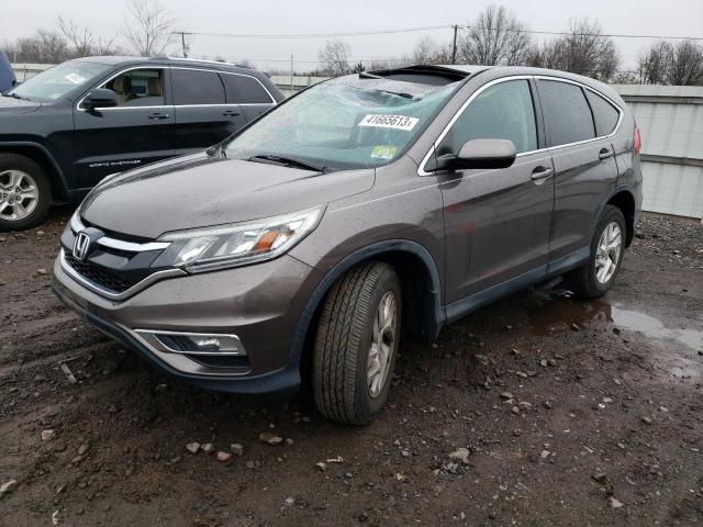 HONDA CR-V EX 2015 with VIN 2HKRM4H57FH614395 - Photo from auction