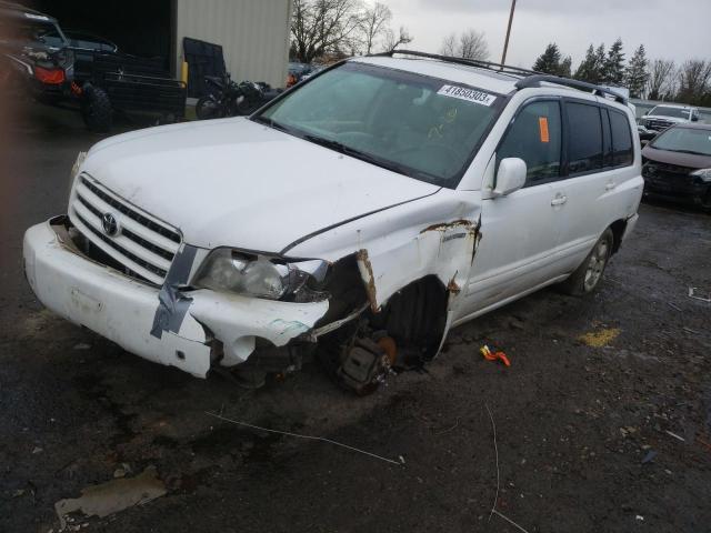 TOYOTA HIGHLANDER 2002 with VIN JTEHF21A920058157 - Photo from auction