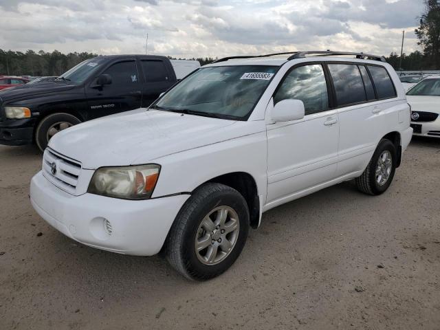 TOYOTA HIGHLANDER 2007 with VIN JTEDP21A470130790 - Photo from auction