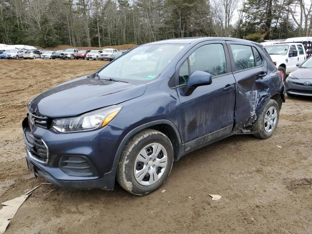 CHEVROLET TRAX LS 2018 with VIN 3GNCJKSB0JL300122 - Photo from auction