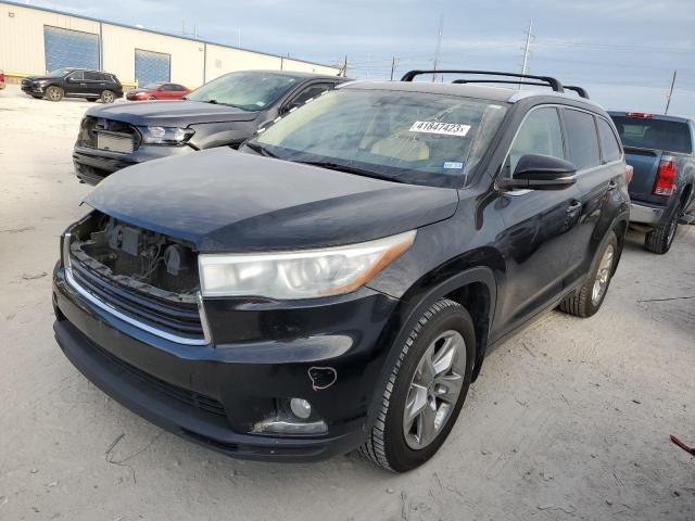 TOYOTA HIGHLANDER 2015 with VIN 5TDDKRFH0FS143226 - Photo from auction