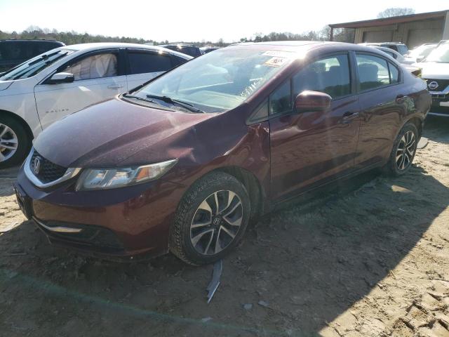 HONDA CIVIC EX 2014 with VIN 19XFB2F87EE274257 - Photo from auction