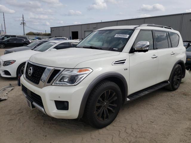 NISSAN ARMADA PLA 2018 with VIN JN8AY2NF0JX300186 - Photo from auction