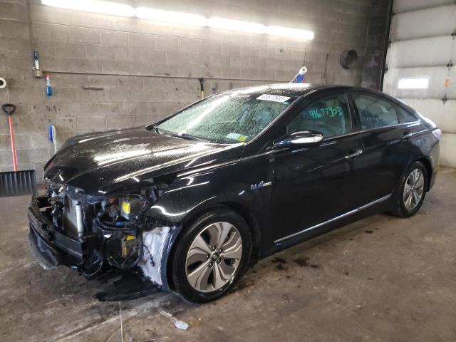 HYUNDAI SONATA HYB 2013 with VIN KMHEC4A42DA066132 - Photo from auction
