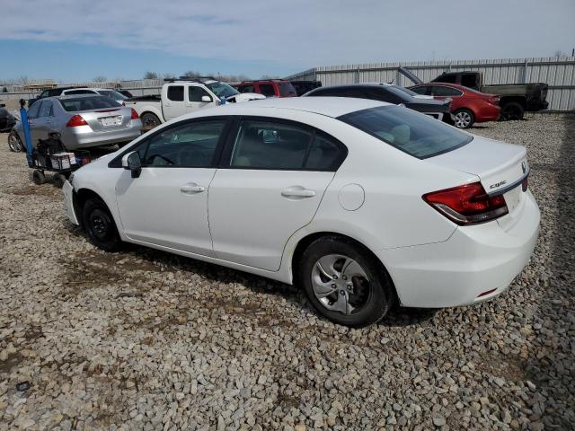 Photo 2 from auction – 2014 HONDA CIVIC LX with VIN 19XFB2F58EE204711