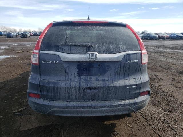 Photo 6 from auction – 2016 HONDA CR-V SE with VIN 5J6RM4H40GL055853