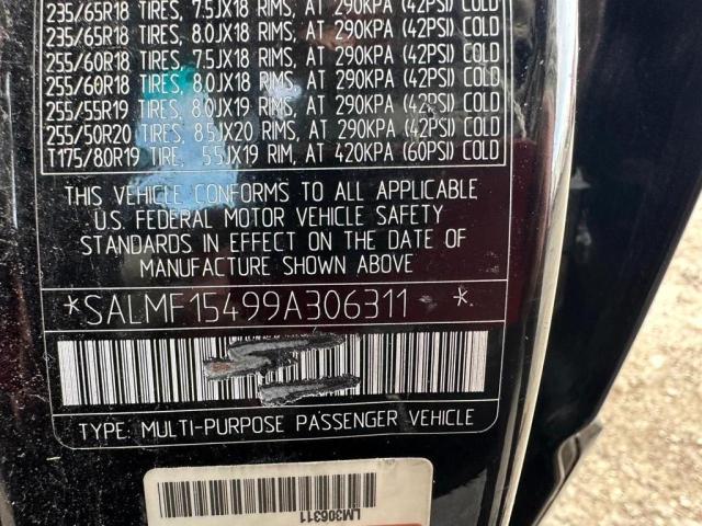 Photo 10 from auction – 2009 LAND ROVER RANGE ROVE with VIN SALMF15499A306311
