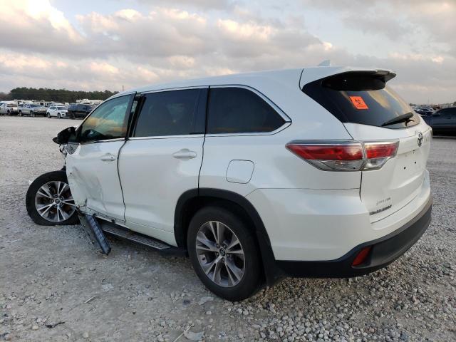 Photo 2 from auction – 2016 TOYOTA HIGHLANDER with VIN 5TDZKRFH0GS152399